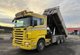 Scania R 470 8x4 + HIAB 288 E-8 HIPRO, снимка 1