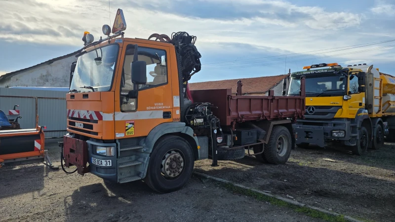 Iveco Eurocargo 180E24 самосвал снегорин , снимка 3 - Камиони - 52665735