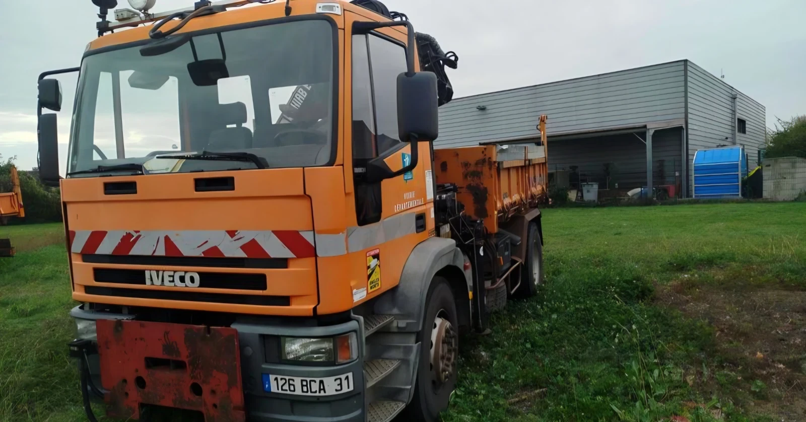Iveco Eurocargo 180E24 самосвал снегорин , снимка 1