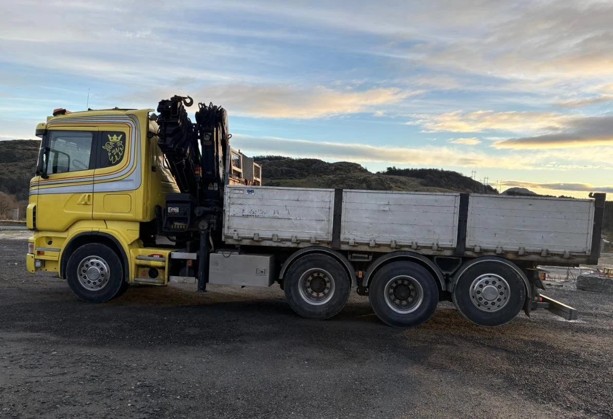 Scania R 470 8x4 + HIAB 288 E-8 HIPRO, снимка 3 - Камиони - 54274418