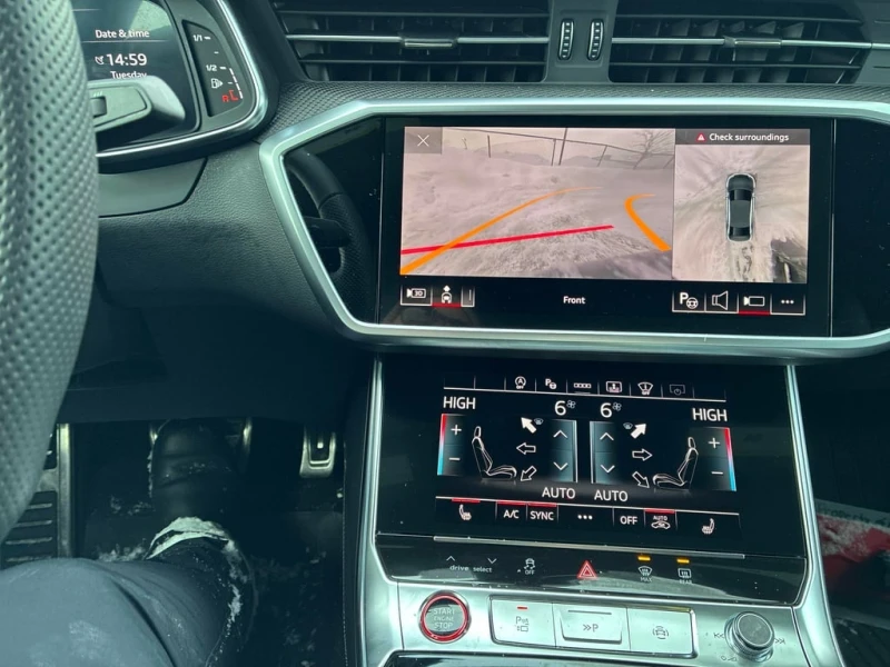 Audi S6 2.9 TFSI QUATTRO * ДИСТРОНИК * ПРЕДСТАВИТЕЛСТВО * , снимка 9 - Автомобили и джипове - 53345018