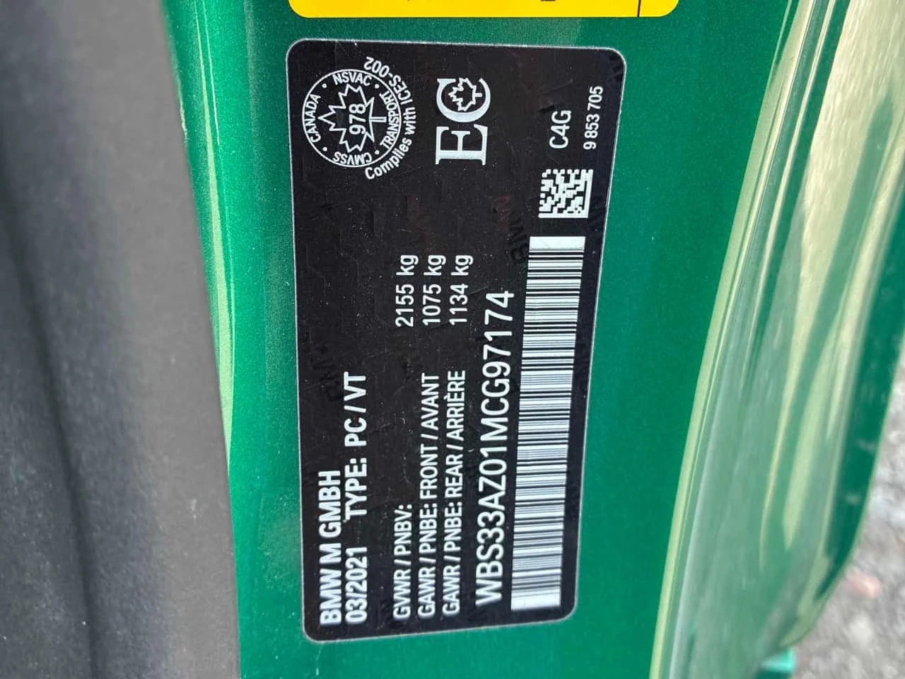 BMW M4 Competition  CARFAX, снимка 10 - Автомобили и джипове - 54157213