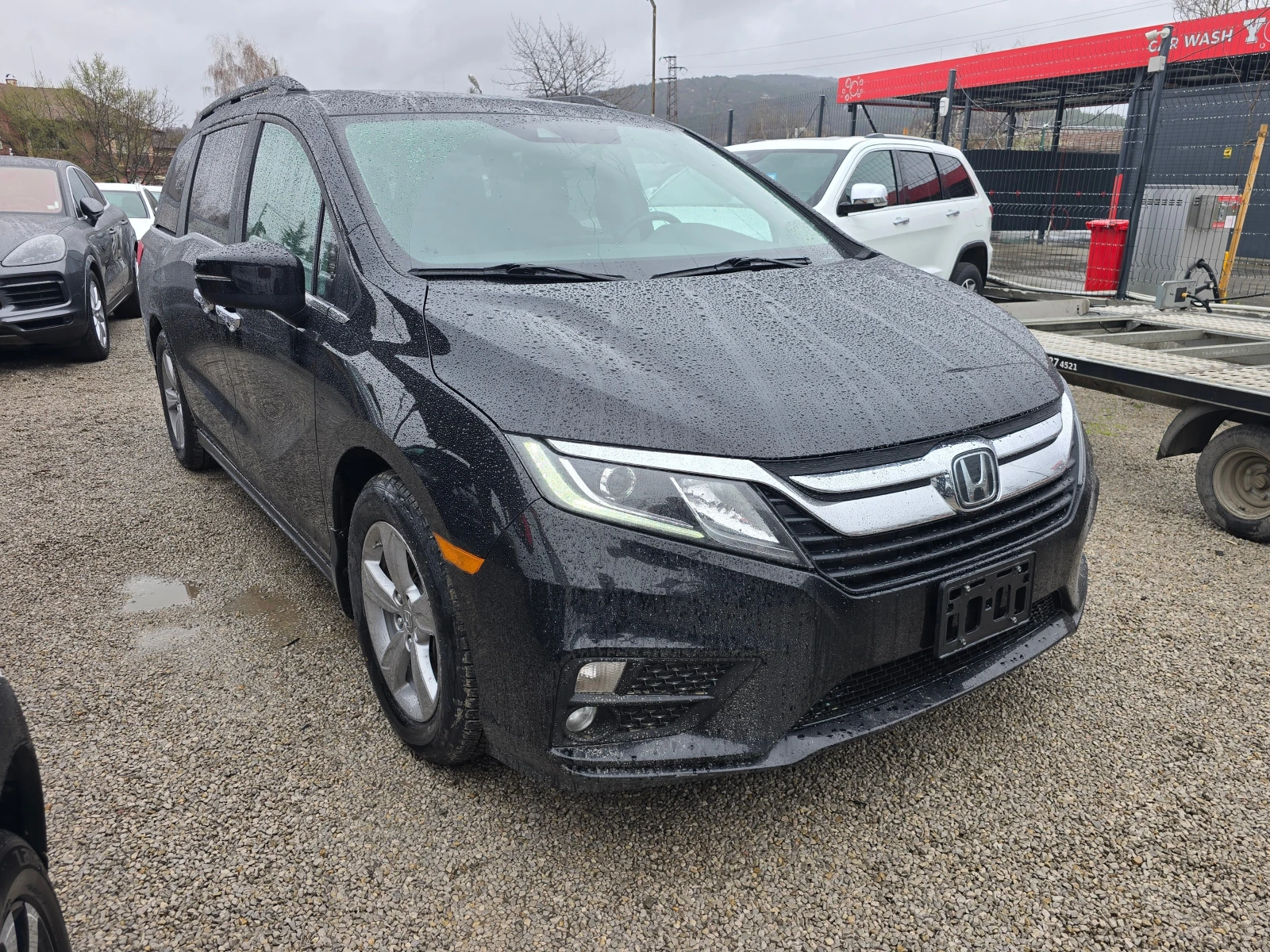 Honda Odyssey 3.5i-v6/Газ/Авт./Кожа/6+ 1/Лизинг, снимка 3 - Автомобили и джипове - 54480866