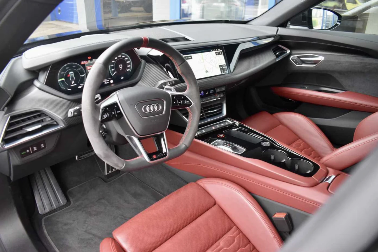 Audi E-Tron GT RS* PANO* HUD* ����������* �����* 360*  | Mobile.bg � ����������� 7