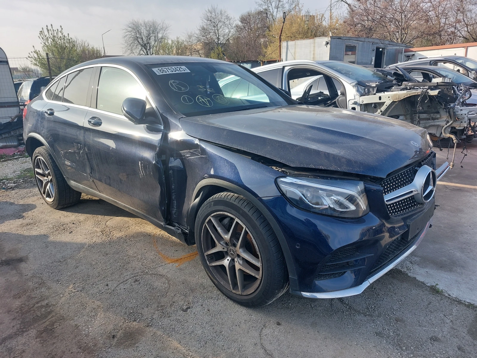 Mercedes-Benz GLC 220 Coupe (C253) 4MATIC 9G-TRONIC 2018 AMG на 140000км, снимка 9 - Автомобили и джипове - 54218857