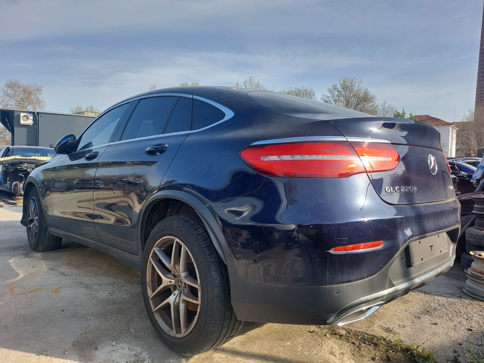 Mercedes-Benz GLC 220 Coupe (C253) 4MATIC 9G-TRONIC 2018 AMG на 140000км, снимка 3 - Автомобили и джипове - 54218857