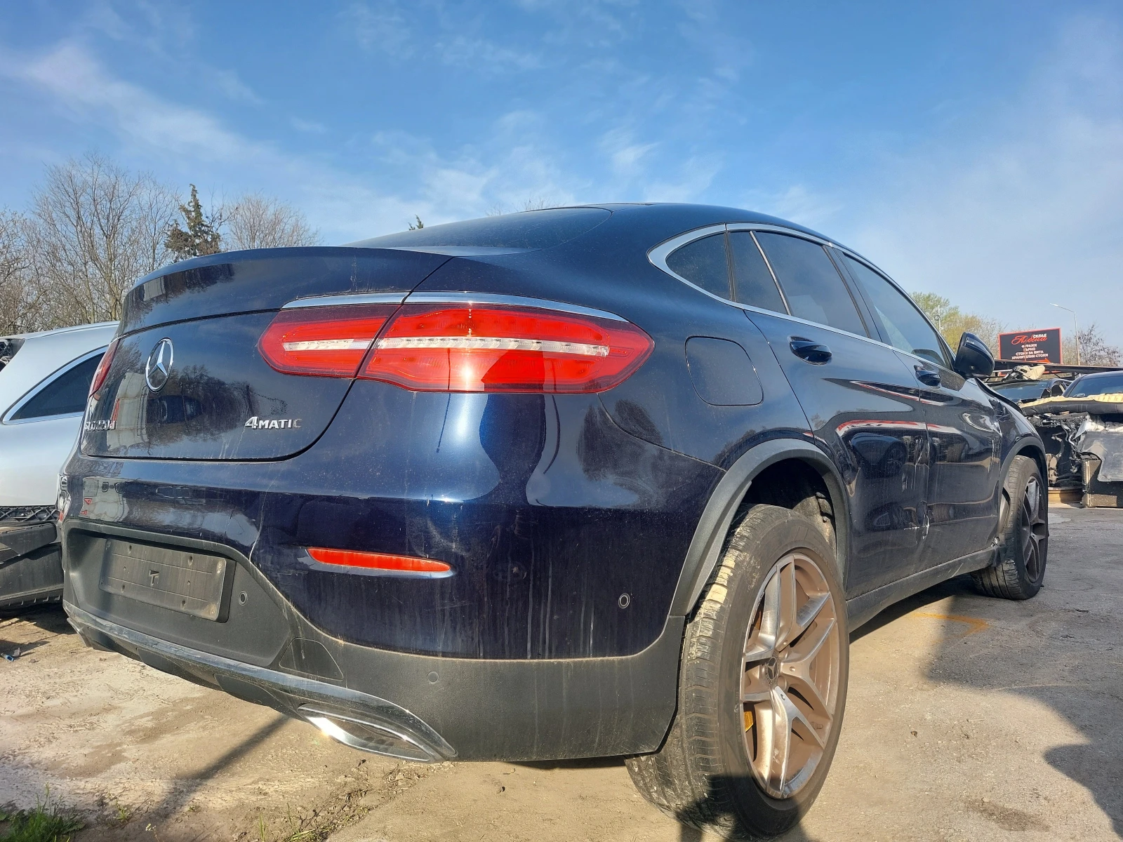 Mercedes-Benz GLC 220 Coupe (C253) 4MATIC 9G-TRONIC 2018 AMG на 140000км, снимка 5 - Автомобили и джипове - 54218857