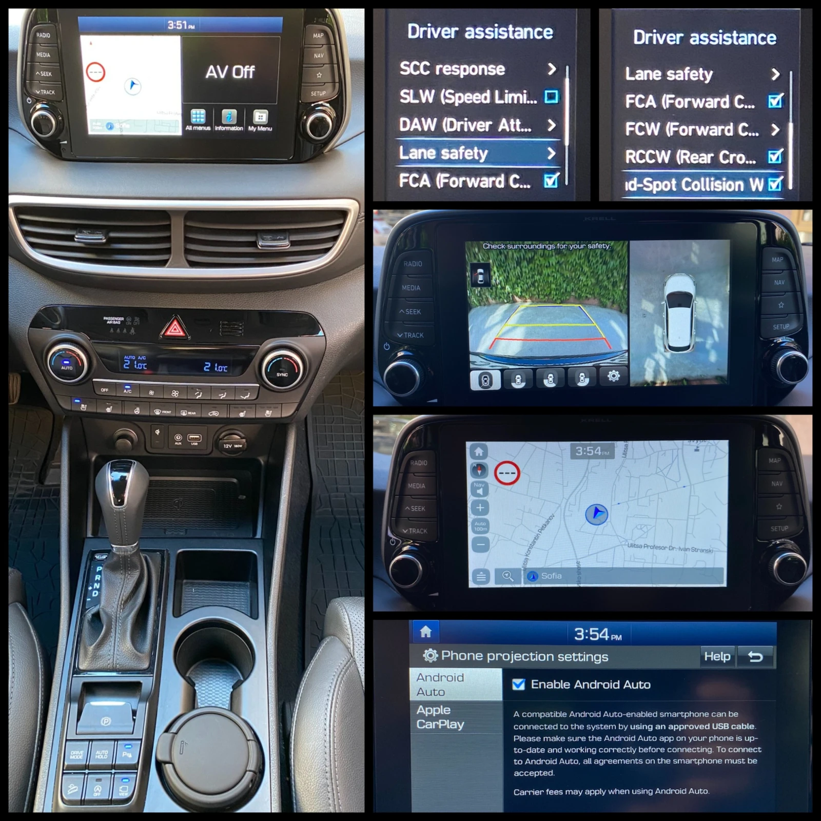 Hyundai Tucson 2.0 CRDI/ 4x4/ 185кс./ Style, снимка 15 - Автомобили и джипове - 54414952