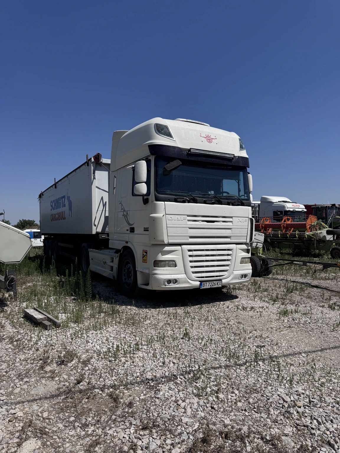 Daf XF 105 460 EURO 5 с хидравлика за гондола