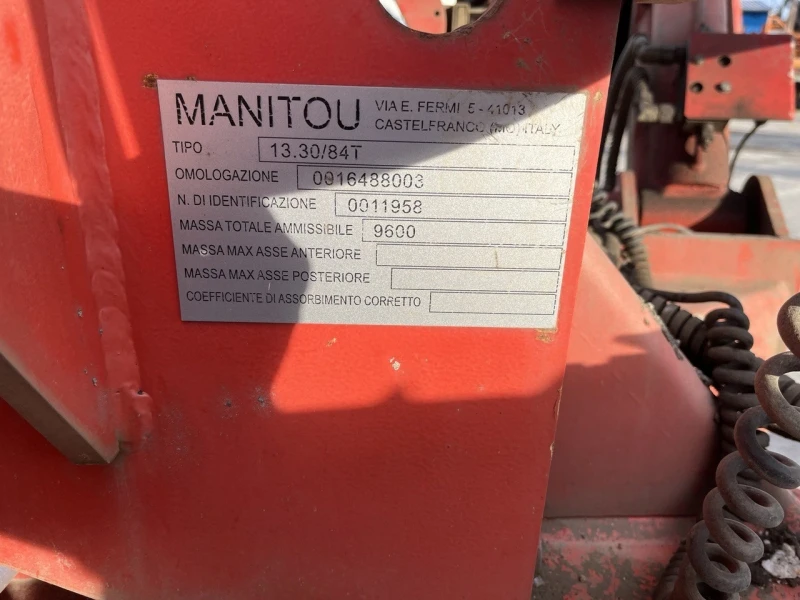 Телескопични товарачи Manitou MVT13.30-84T, снимка 10 - Индустриална техника - 47305243