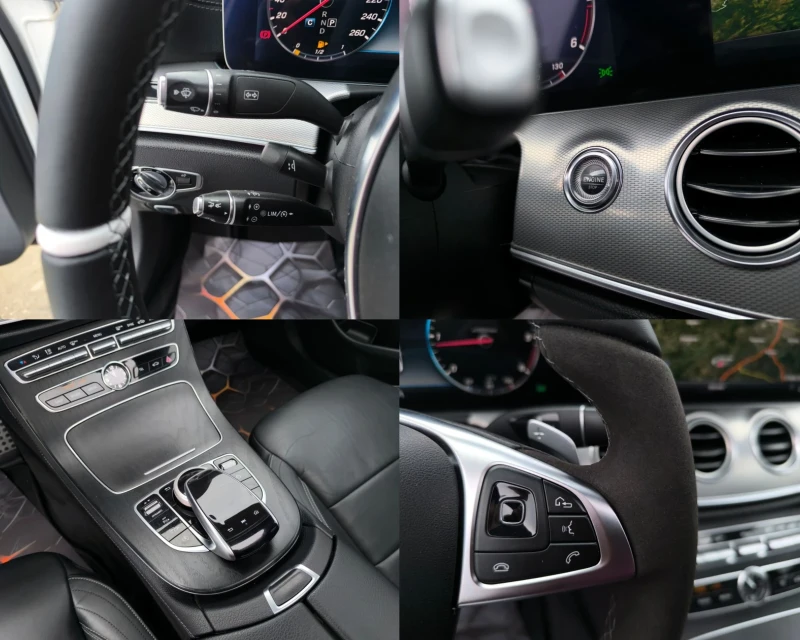 Mercedes-Benz E 220 D 4-MATIC AMG LINE ПАНОРАМА BURMEISTER , снимка 12 - Автомобили и джипове - 52864680