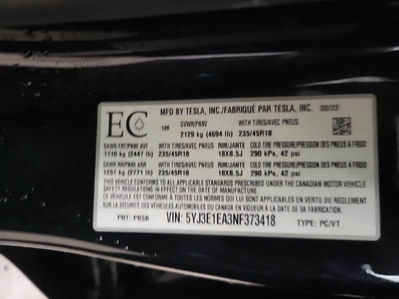 Tesla Model 3 * RWD * CARFAX * БЕЗ ПЪРВОНАЧАЛНА ВНОСКА, снимка 16 - Автомобили и джипове - 53163544