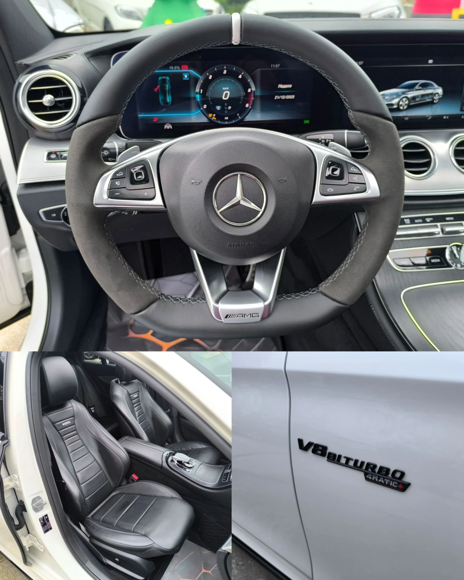 Mercedes-Benz E 220 D 4-MATIC AMG LINE �������� BURMEISTER  | Mobile.bg � ����������� 13