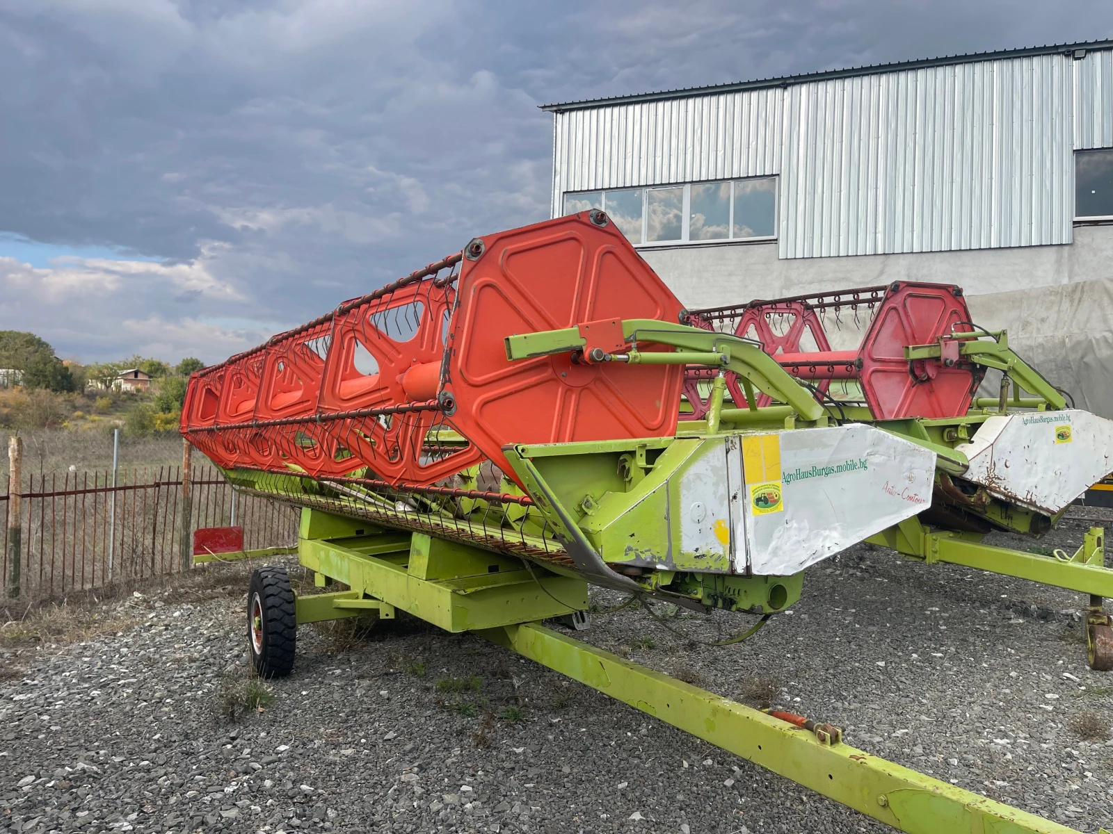  Claas MEGA 208 DOMINATOR + CLAAS C600  | Mobile.bg   15