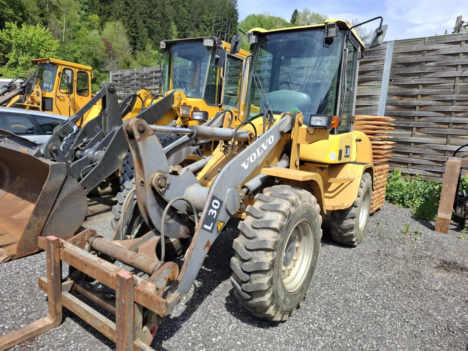 Челен товарач Volvo L30B-Z, 7-Тна, Внос - изображение 2
