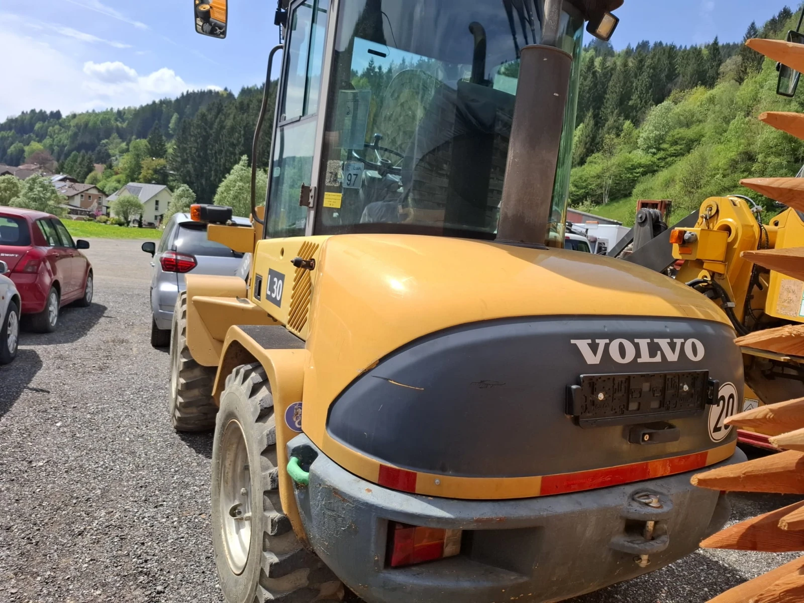 Челен товарач Volvo L30B-Z, 7-Тна, Внос - изображение 3