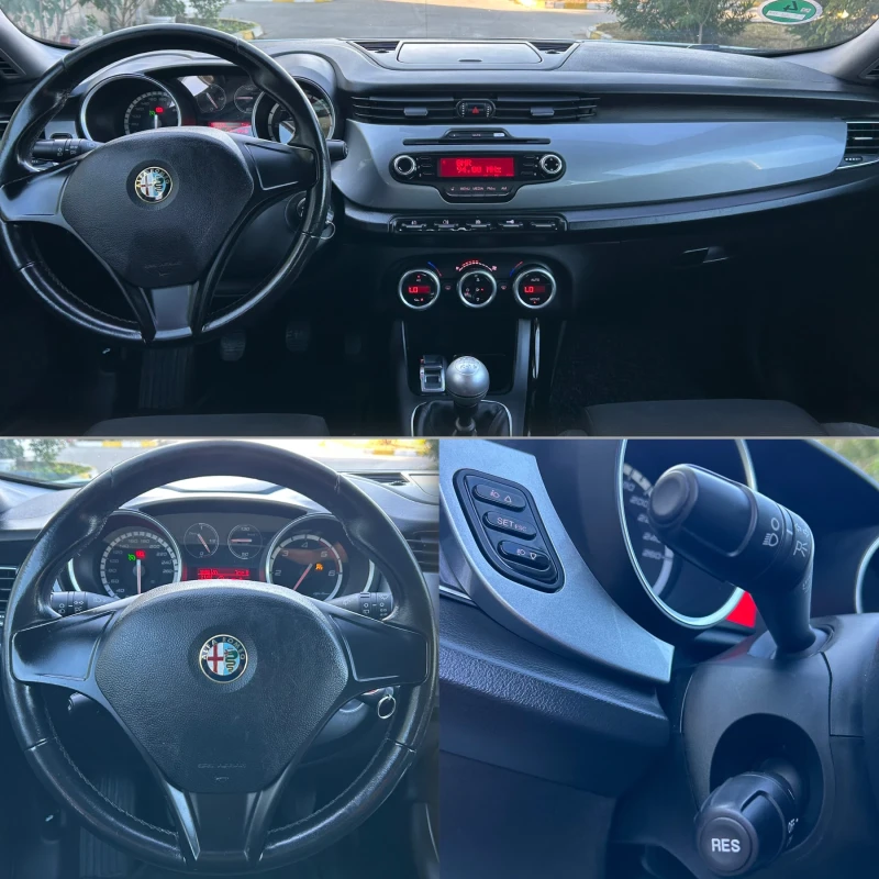Alfa Romeo Giulietta 1.6JTD/LED/6 скорости/ Регистрирана, снимка 10 - Автомобили и джипове - 51834390