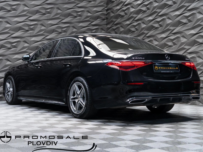 Mercedes-Benz S 400 D 4MATIC* 360* 3xTV* PANO* Head Up* Обдухв* Масаж*, снимка 4 - Автомобили и джипове - 52811351