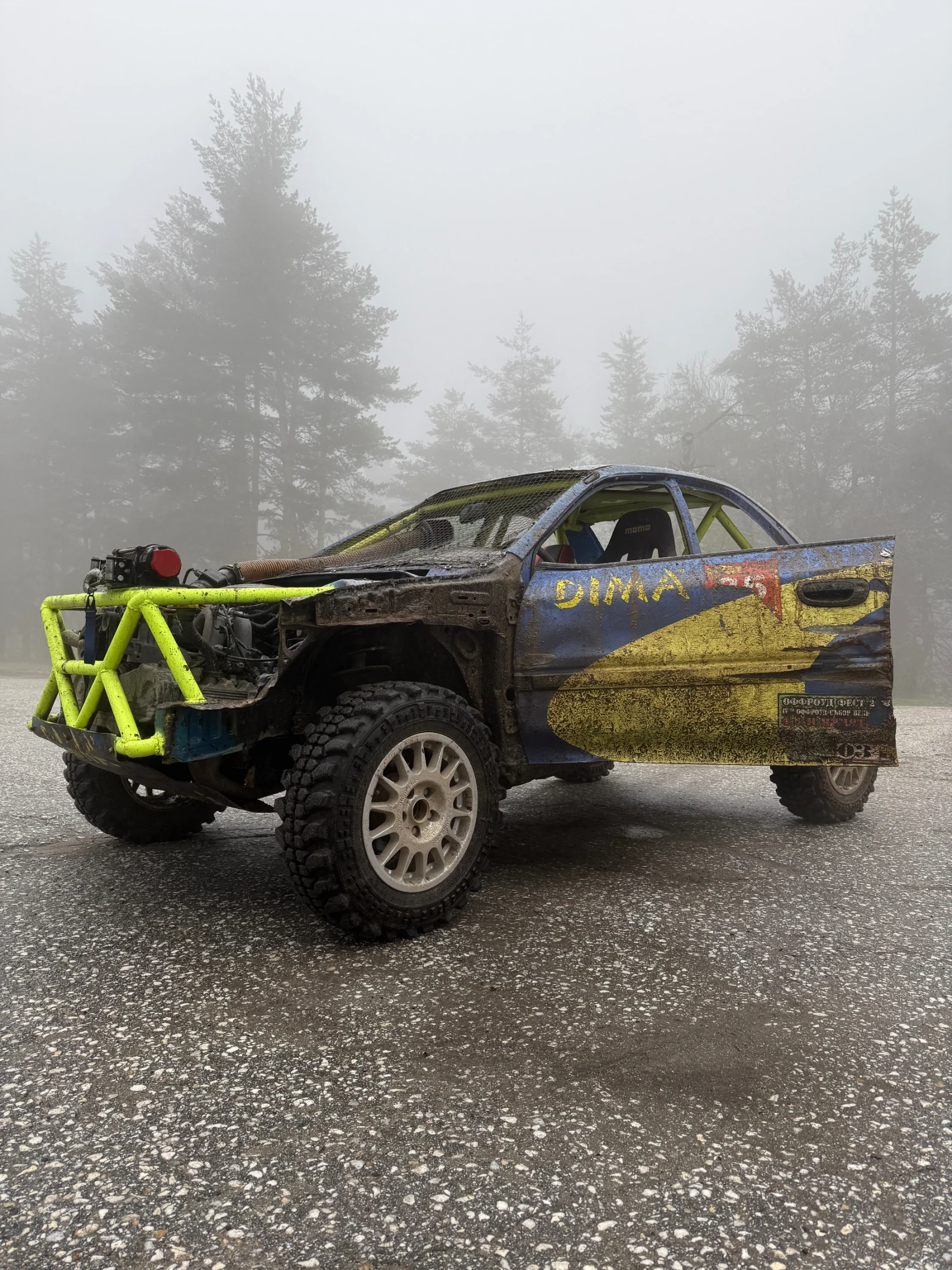 Subaru Impreza OFF-ROAD 4x4* Lebedka* Sportni sedalki - изображение 3
