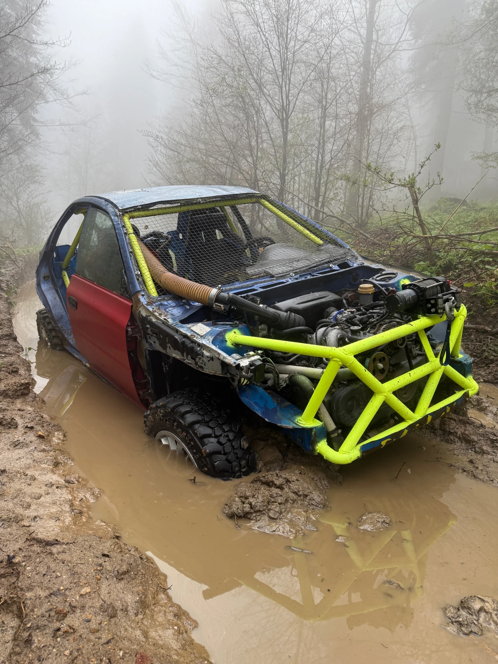 Subaru Impreza OFF-ROAD 4x4* Lebedka* Sportni sedalki - изображение 5