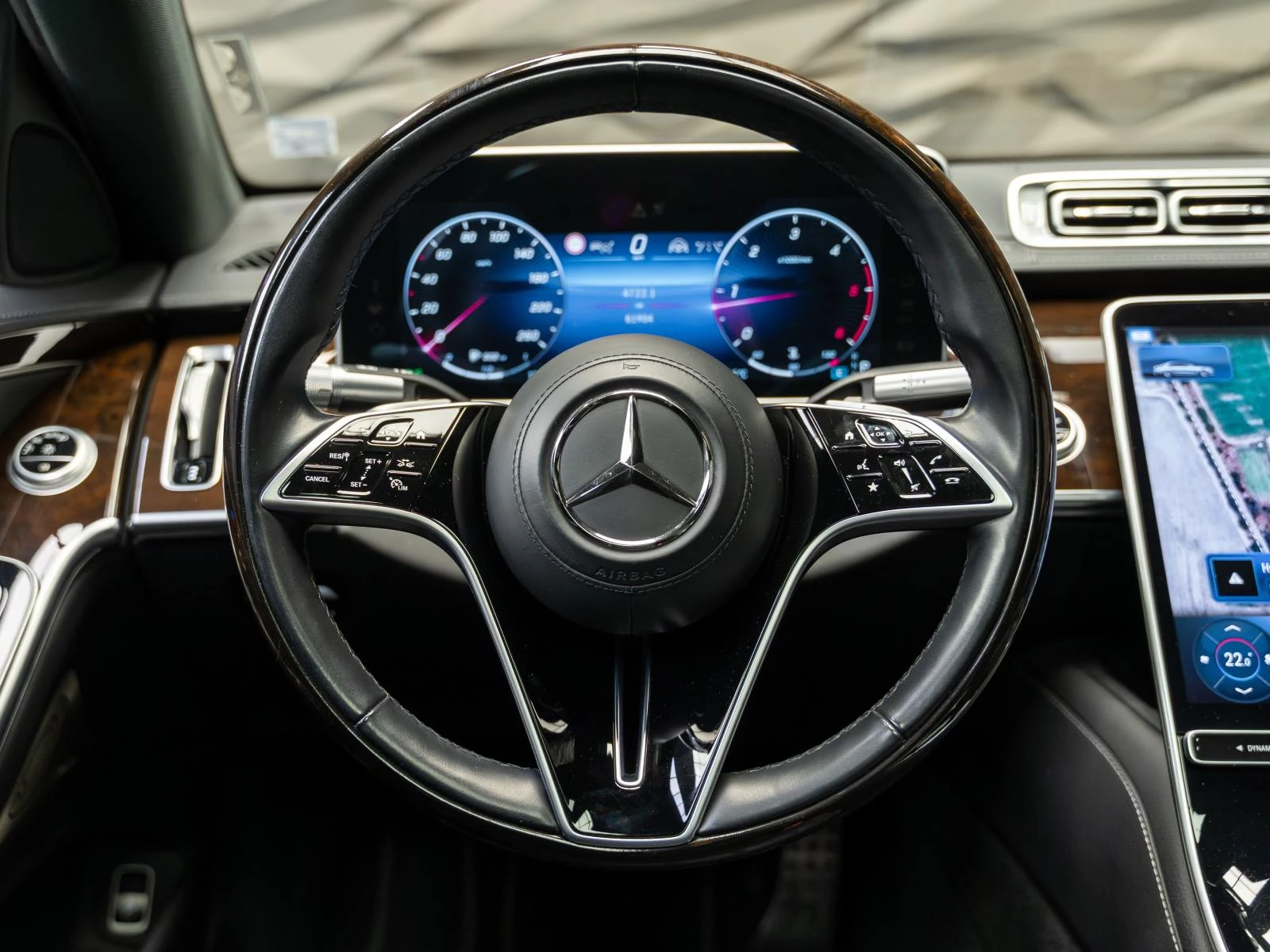 Mercedes-Benz S 400 D 4MATIC* 360* 3xTV* PANO* Head Up* ������* �����* | Mobile.bg � ����������� 14