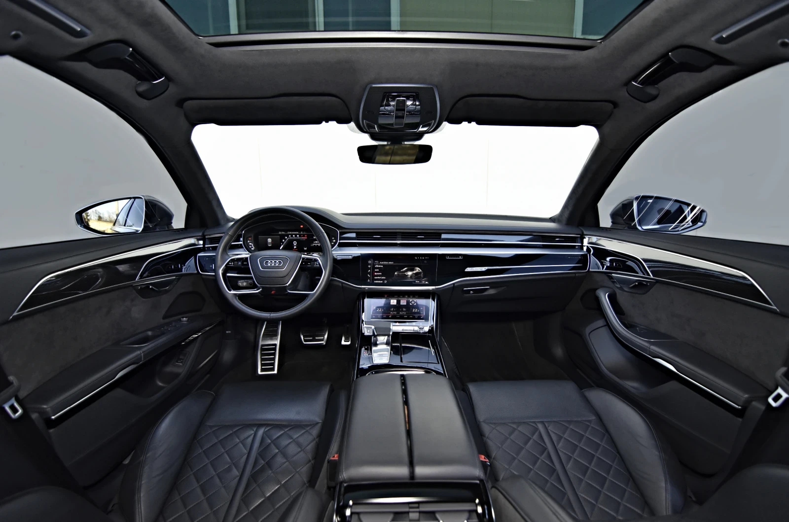 Audi S8 4.0 V8T B&O RS-SITZE 21" CERAMIC 360 CARBON LE, снимка 7 - Автомобили и джипове - 53757132