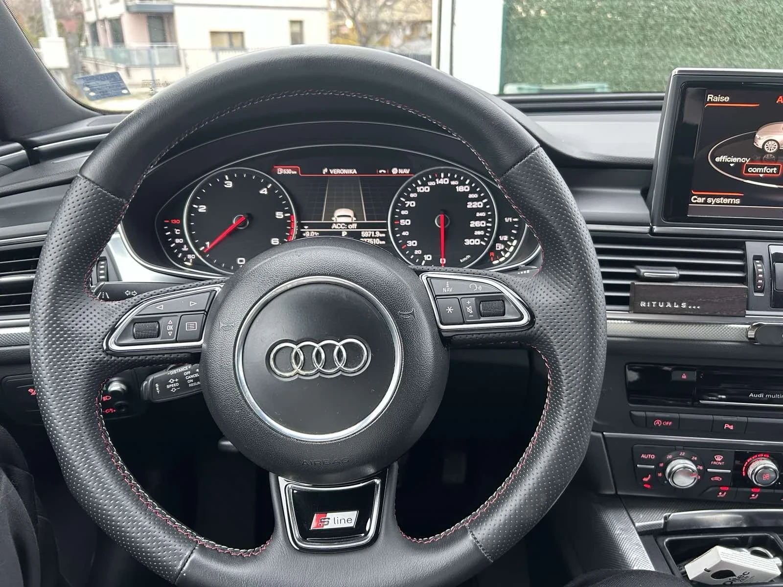 Audi A6 S-line, снимка 9 - Автомобили и джипове - 54045797