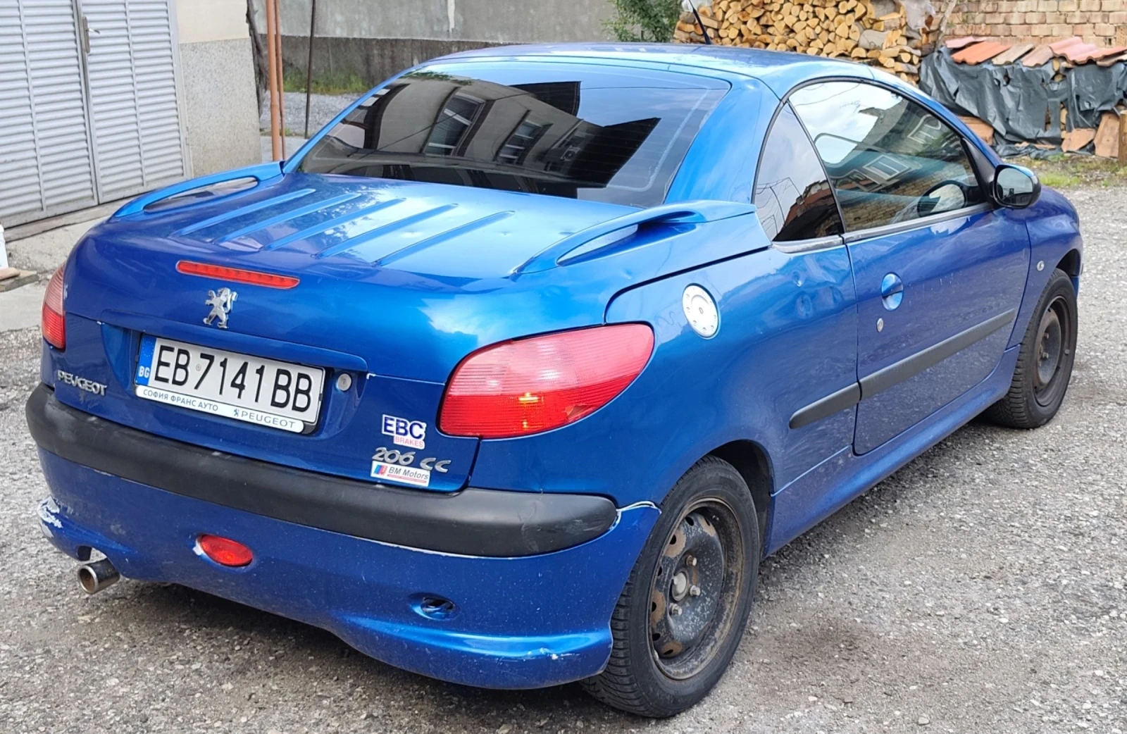 Peugeot 206, снимка 3 - Автомобили и джипове - 55076459
