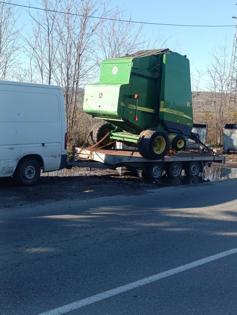 Балировачка John Deere 592 мрежа, снимка 4 - Селскостопанска техника - 52638735