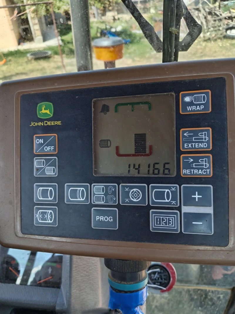 Балировачка John Deere 592 мрежа, снимка 12 - Селскостопанска техника - 52638735