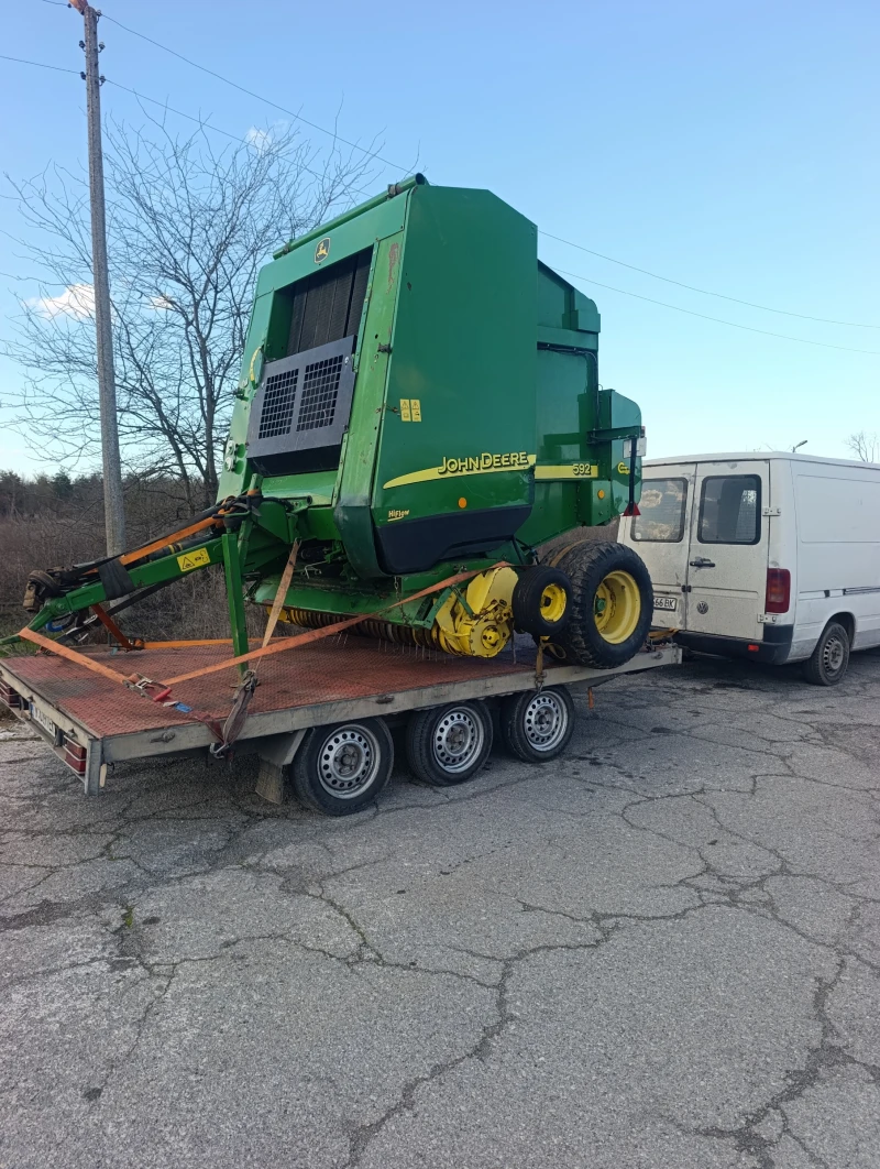Балировачка John Deere 592 мрежа
