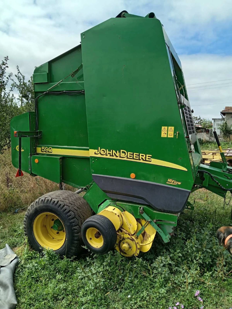 Балировачка John Deere 592 мрежа, снимка 6 - Селскостопанска техника - 52638735