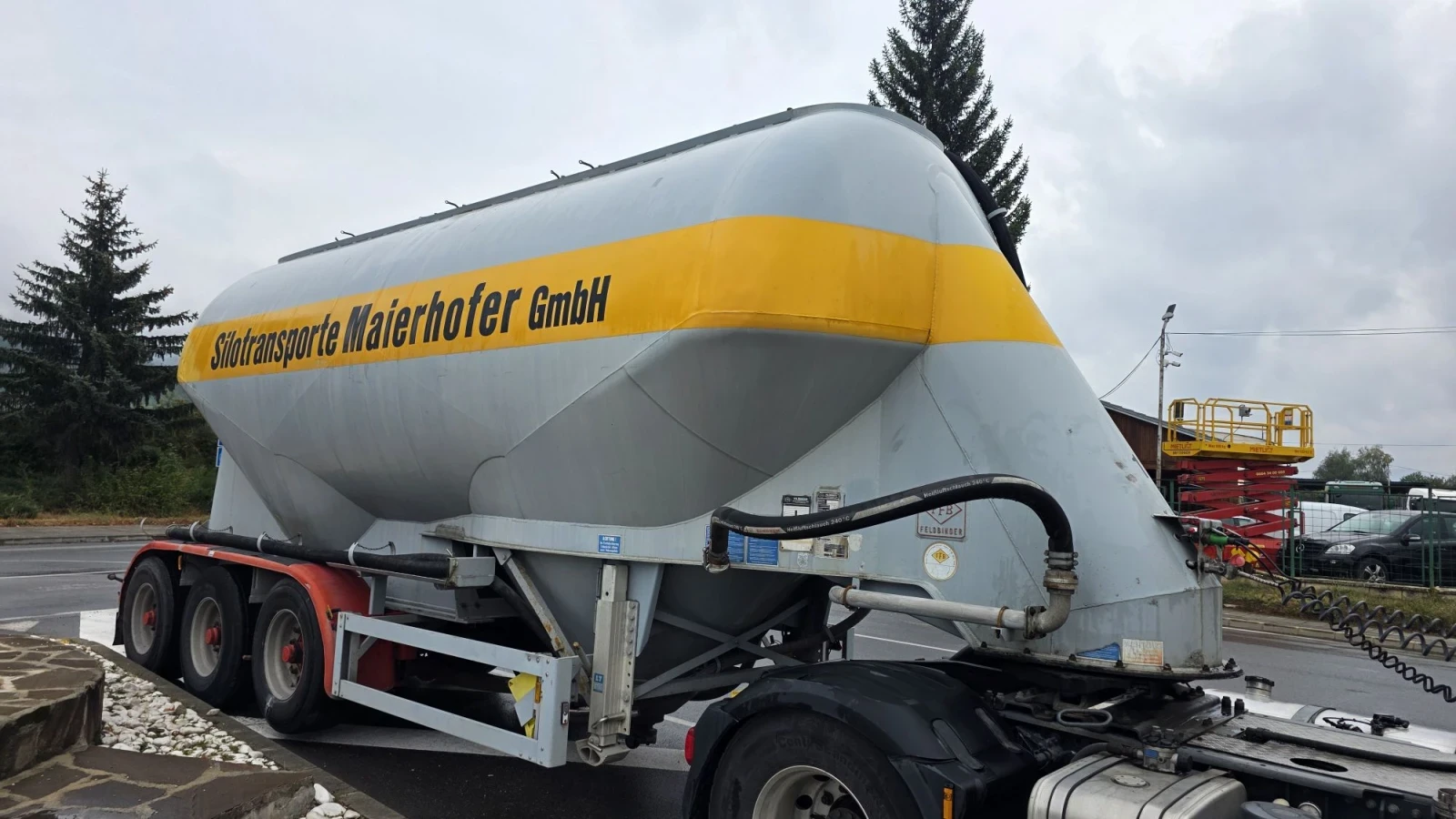 Полуремарке Feldbinder 35куб.см., снимка 2 - Ремаркета - 55950761