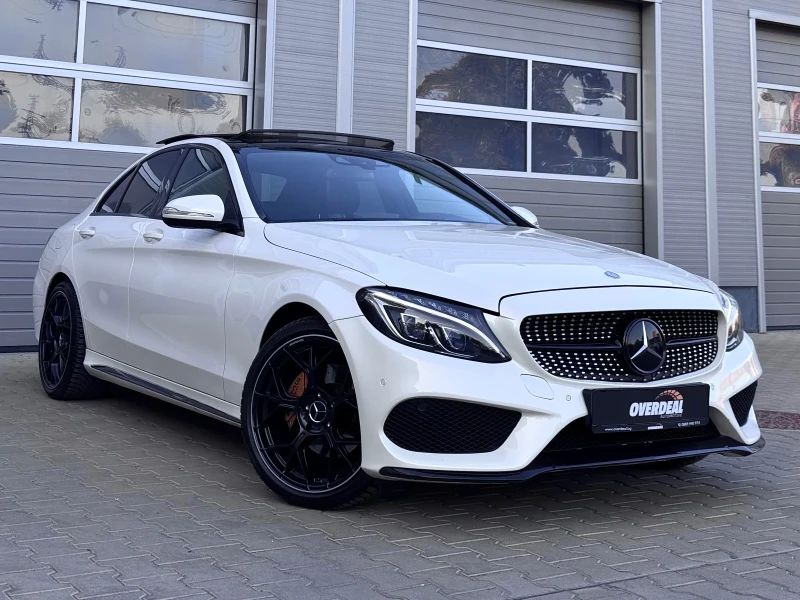 Mercedes-Benz C 220 AMGLINE* DISTR* HEADUP* PANO* FULL* ЛИЗИНГ, снимка 3 - Автомобили и джипове - 51738981