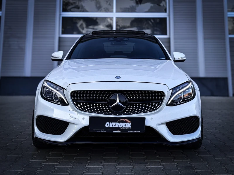 Mercedes-Benz C 220 AMGLINE* DISTR* HEADUP* PANO* FULL* ЛИЗИНГ, снимка 2 - Автомобили и джипове - 51738981