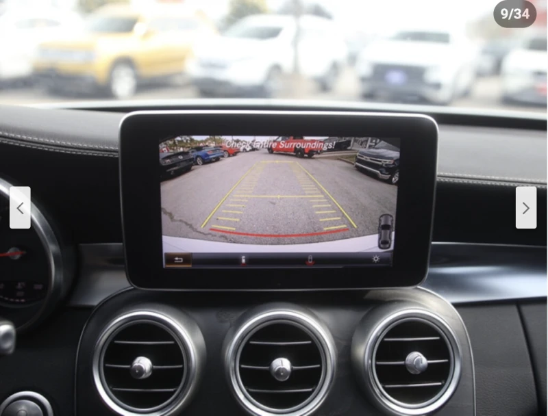 Mercedes-Benz C 400 AMG* PACK* 4MATIC* BURMESTER* 360КАМЕРА* , снимка 8 - Автомобили и джипове - 51897426