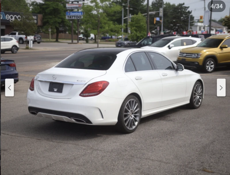 Mercedes-Benz C 400 AMG* PACK* 4MATIC* BURMESTER* 360КАМЕРА* , снимка 3 - Автомобили и джипове - 51897426