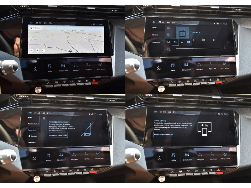 Peugeot 308 PHEV/179HP/ALLURE/360/LED/KLESS/481g, снимка 9 - Автомобили и джипове - 52157291