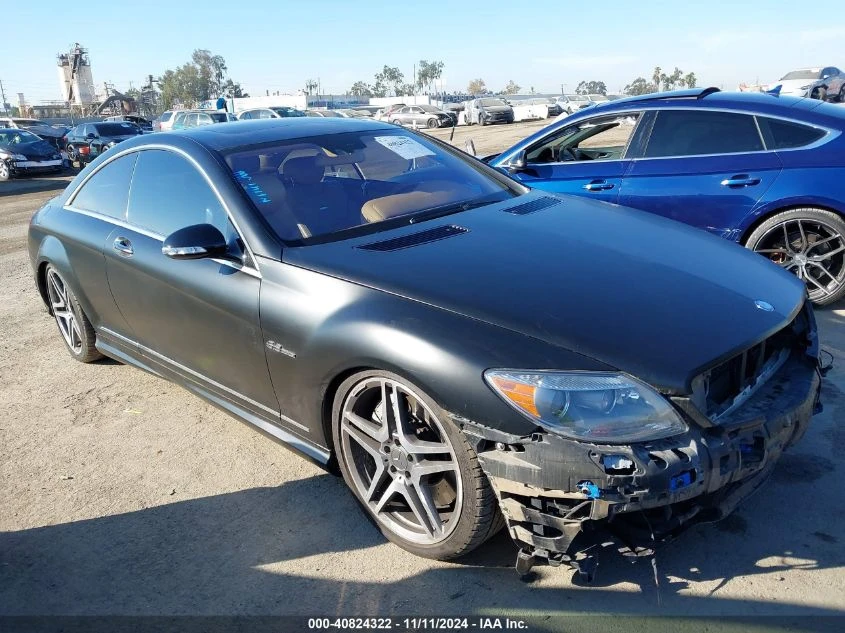 Mercedes-Benz CL 63 AMG harman/karodn* подгрев* обдухване* шито табло - [1] 