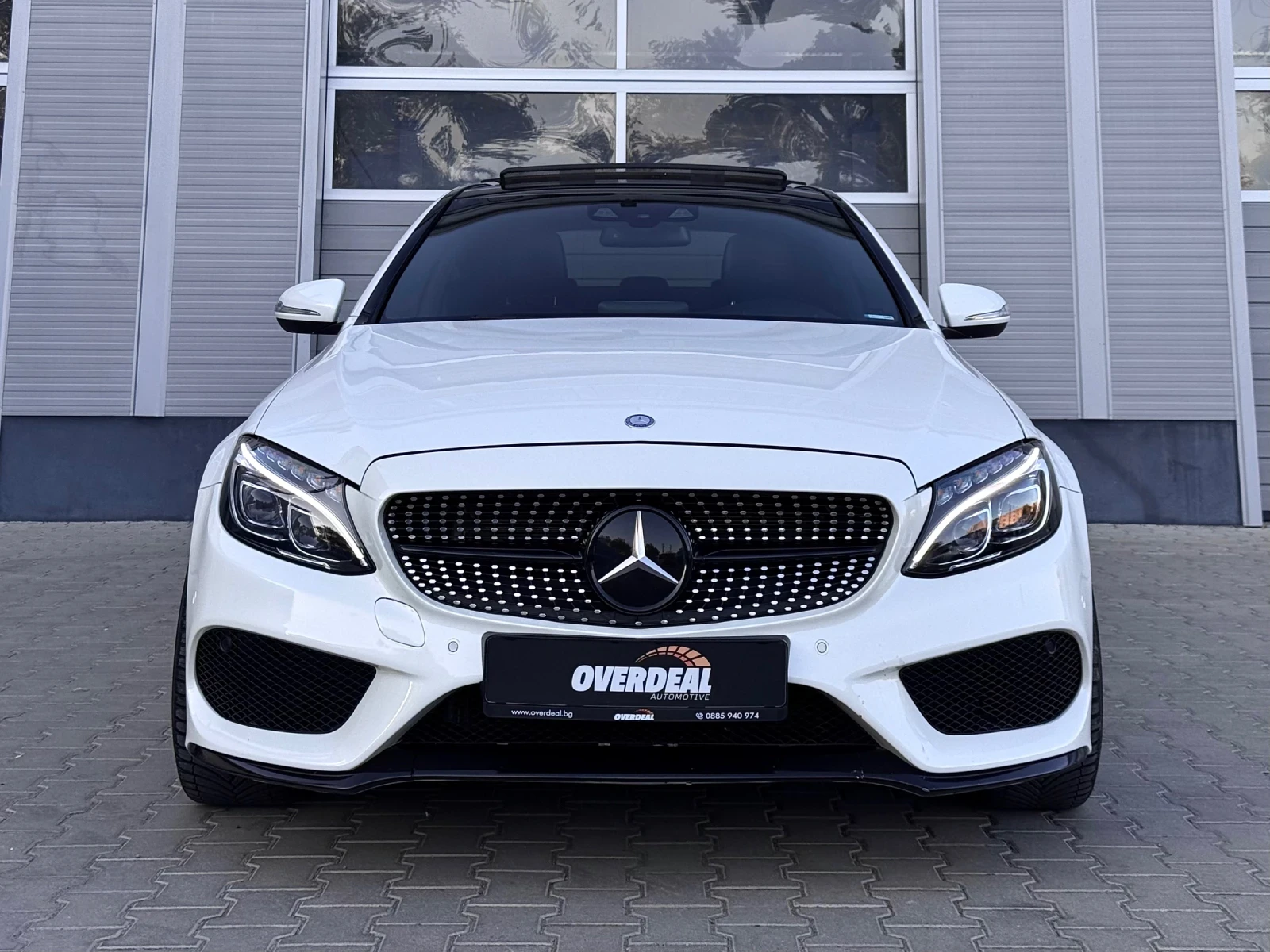 Mercedes-Benz C 220 AMGLINE* DISTR* HEADUP* PANO* FULL*  | Mobile.bg   1