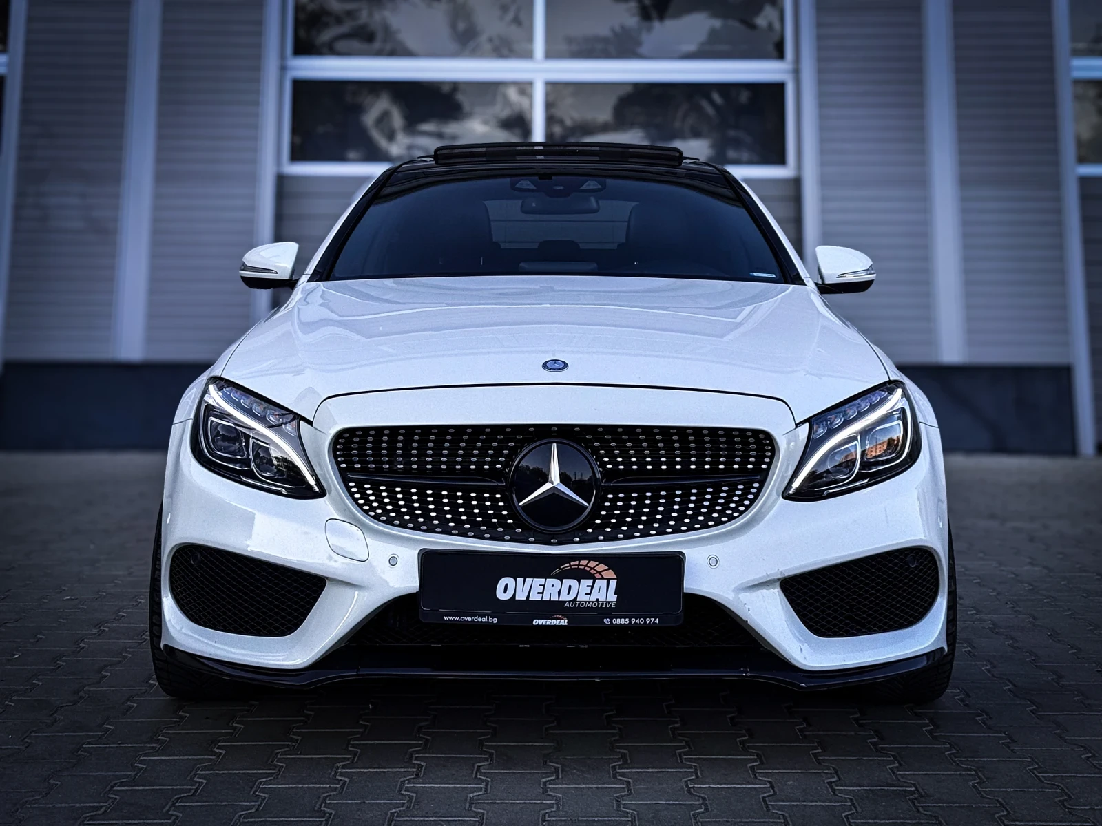 Mercedes-Benz C 220 AMGLINE* DISTR* HEADUP* PANO* FULL*  | Mobile.bg   2