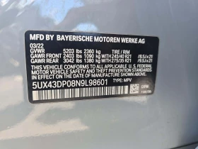 BMW X3 xDrive30i| ПЪЛЕН М ПАКЕТ| NARDO| ОБДУХВАНЕ| ПАНО| , снимка 5