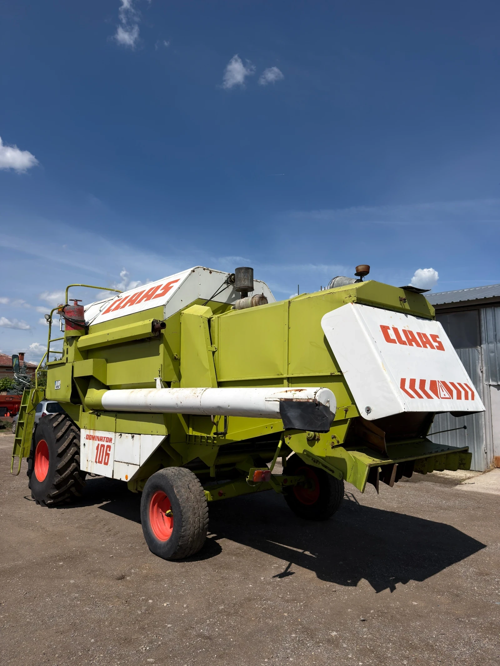 Комбайн Claas 106, снимка 8 - Селскостопанска техника - 54668835