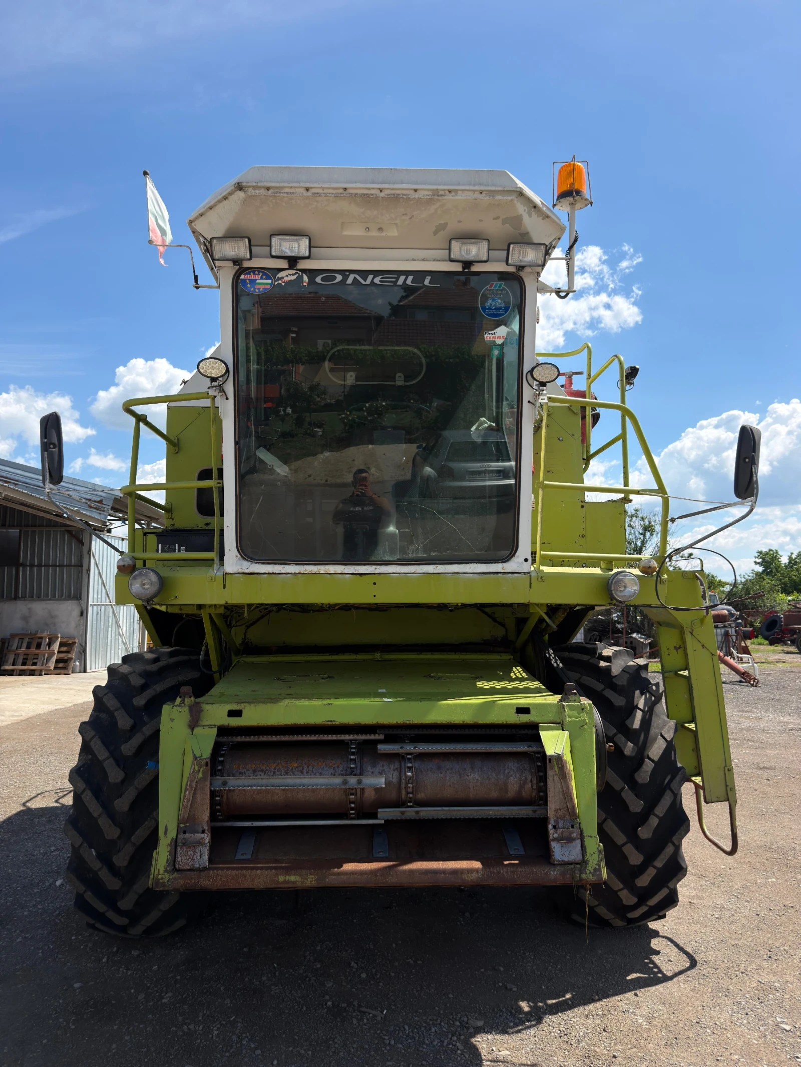 Комбайн Claas 106, снимка 3 - Селскостопанска техника - 54668835