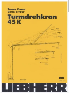 Кулокранове Liebherr 45K, снимка 3