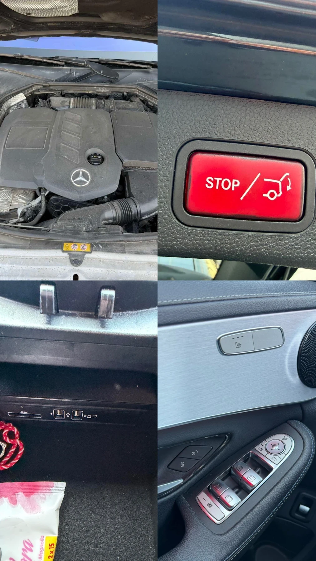 Mercedes-Benz C 220 AMG Line Night Edition Facelift, снимка 17 - Автомобили и джипове - 53707823