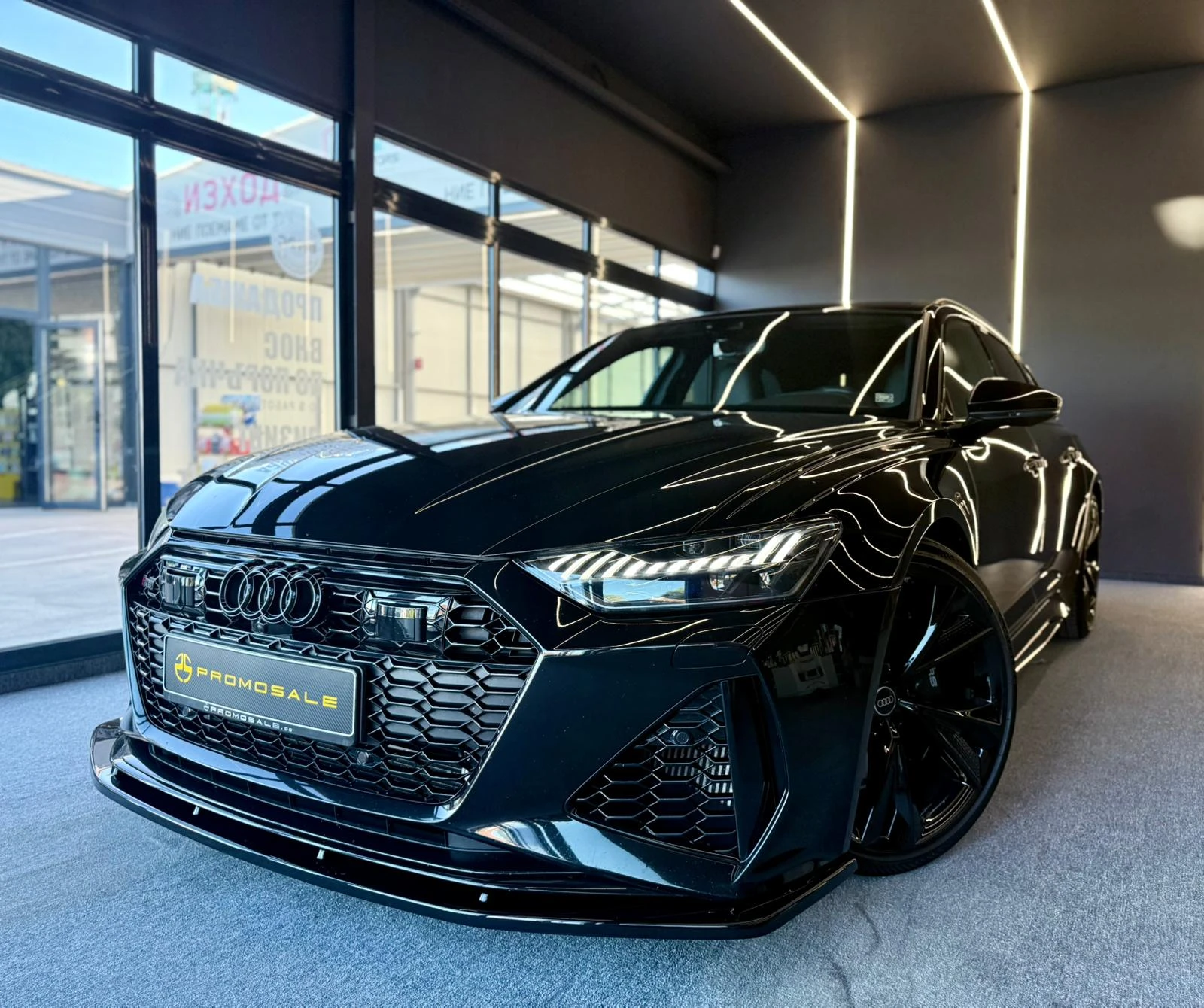 Audi Rs6 ABT* 800hp * Matrix* Black Edition* Pano* Лизинг, снимка 3 - Автомобили и джипове - 54683353