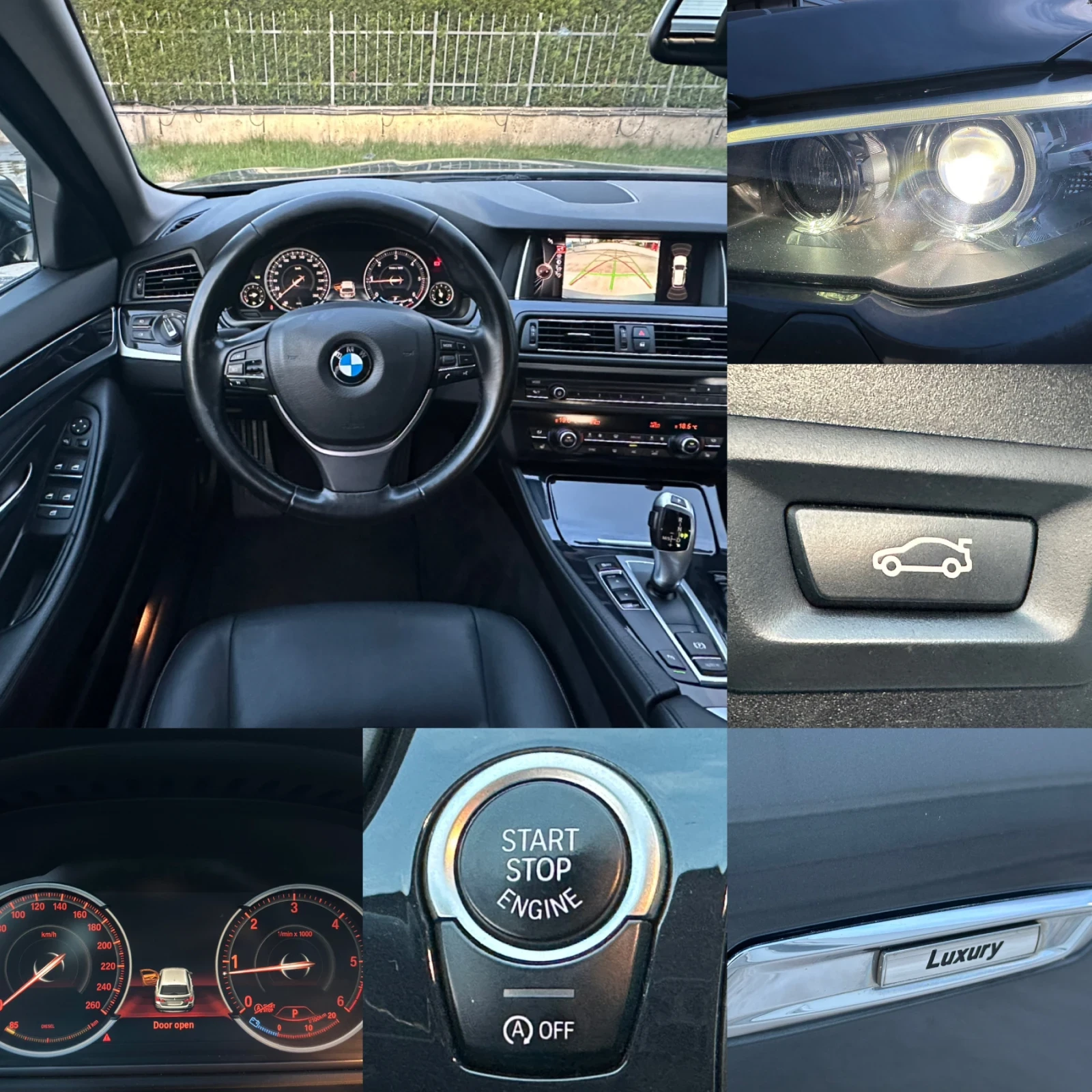 BMW 520 F11 Luxury Face* Подгрев* , снимка 13 - Автомобили и джипове - 54794976