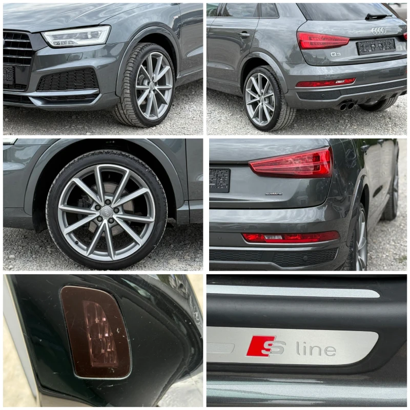 Audi Q3 * S-Line* * Quattro* * Face-Lift* * Навигация* , снимка 17 - Автомобили и джипове - 51827117