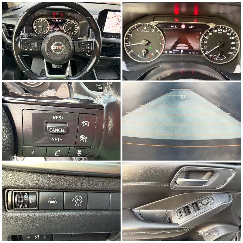 Nissan Qashqai 1.3 AVTOMAT LED, снимка 12 - Автомобили и джипове - 52505658